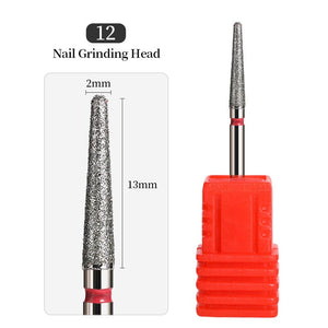 Nail Drill Bits Tools & Accessories No Brand 12