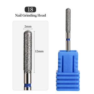 Nail Drill Bits Tools & Accessories No Brand 18