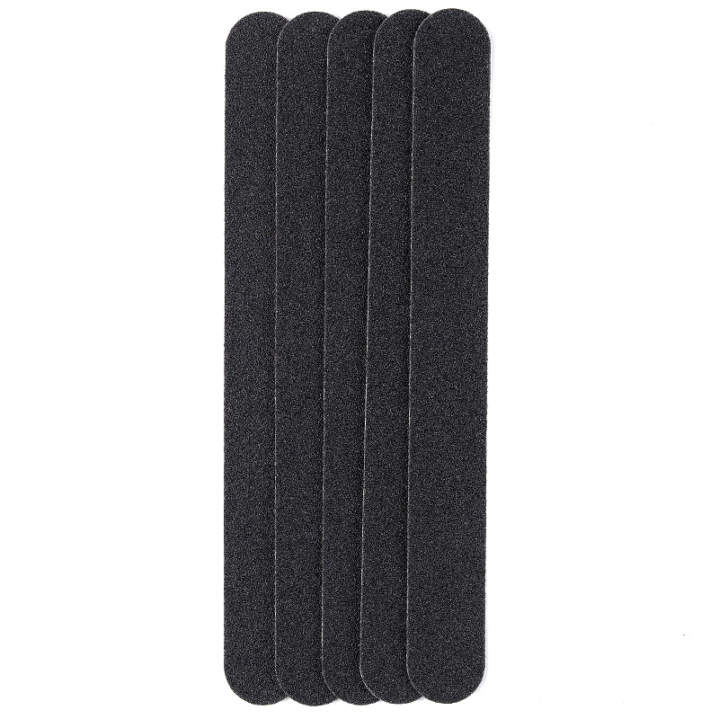 5pcs Black Straight Nail Files 180/180