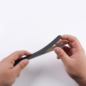 5pcs Black Nail Files 180/180 Tools & Accessories No Brand