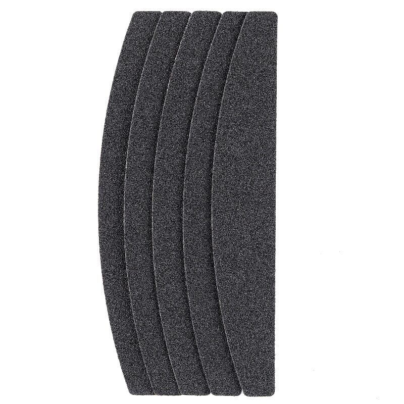 5pcs Black Nail Files 100/100 Tools & Accessories No Brand