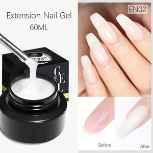 Extension Nail Gel 60ml Extension Nail Gel BORN PRETTY EN02 (Milky White)