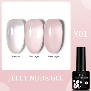 Pink Nude Jelly Gel 7ml Gel Nail Polish LILYCUTE LC-Y01
