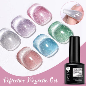 Reflective Cat Magnetic Gel URM026 7.5ml Gel Nail Polish UR SUGAR