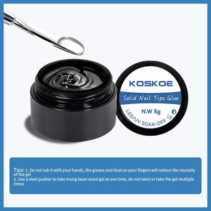 KOSKOE Solid Nail Tips Gel 5g Gel Nail Polish KOSKOE