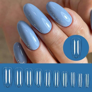 120pcs French Half Matte False Nail Tips 09 Nail Tips KOSKOE