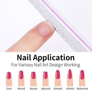 5pcs Nail Files Set 100/180 Tools & Accessories No Brand