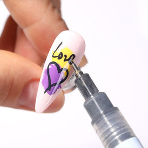 White Nail Art Drawing Pen Tools & Accessories No Brand