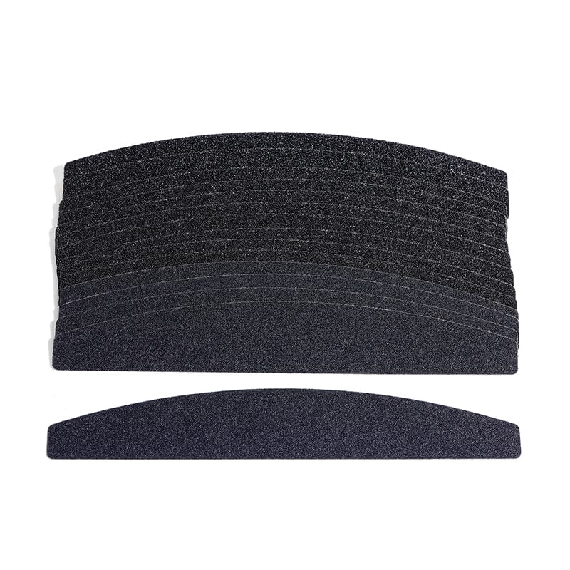 5pcs Black Nail Files 180/180 Tools & Accessories No Brand