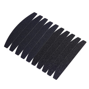5pcs Black Nail Files 180/180 Tools & Accessories No Brand
