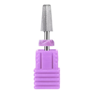 Nail Drill Bits Tungsten Carbide Tapered Flat Head 3XF Tools & Accessories No Brand