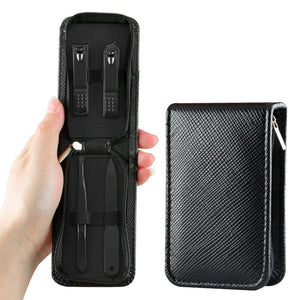 4pcs Kit Nail Clippers Tweezers Nail File Tools & Accessories No Brand