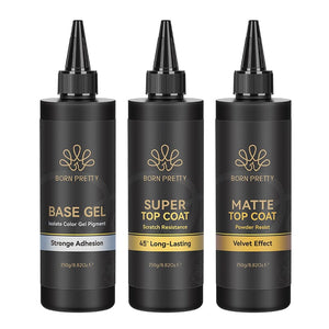 Base Gel Top Coat 250g Gel Nail Polish BORN PRETTY