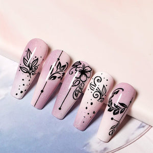 Stamping Plate NICOLE DIARY-S21 Nail Art NICOLE DIARY