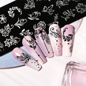 Stamping Plate NICOLE DIARY-S21 Nail Art NICOLE DIARY