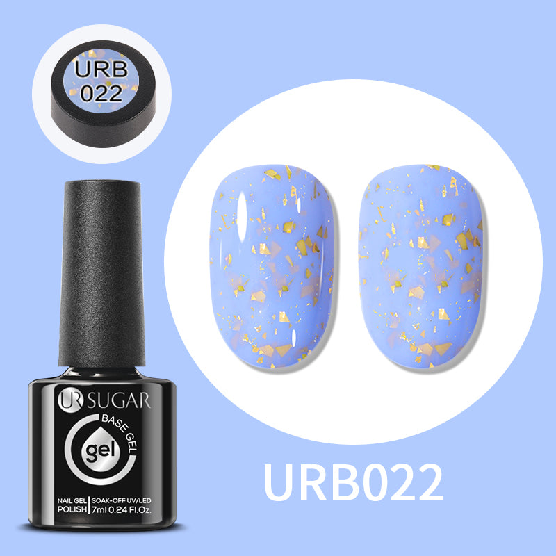 Glitter Rubber Base Gel URB022 7ml