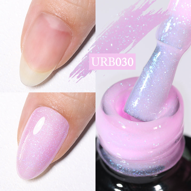 Glitter Rubber Base Gel URB030 7ml