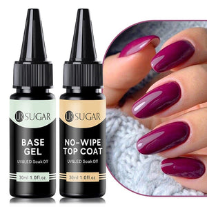 No Wipe Top Coat 30ml Base & Top Coat UR SUGAR