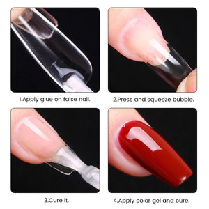550pcs Soft Gel Tips Nail Tips No Brand
