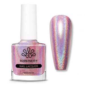 Pink Holographics Nail Polish 10ml Nail Polish BORN PRETTY