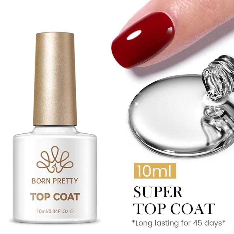 Base Top Coat 10ml Gel Nail Polish BORN PRETTY