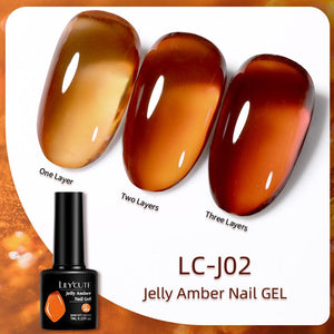 Jelly Amber Nail Gel 7ml Gel Nail Polish LILYCUTE LC-J02