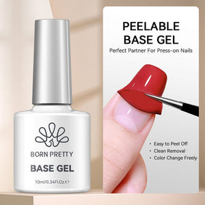Peelable Base Gel 10ml Gel Nail Polish BORN PRETTY
