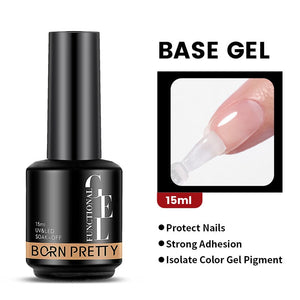 Base Gel Top Coat 15ml Gel Nail Polish BORN PRETTY Base Gel