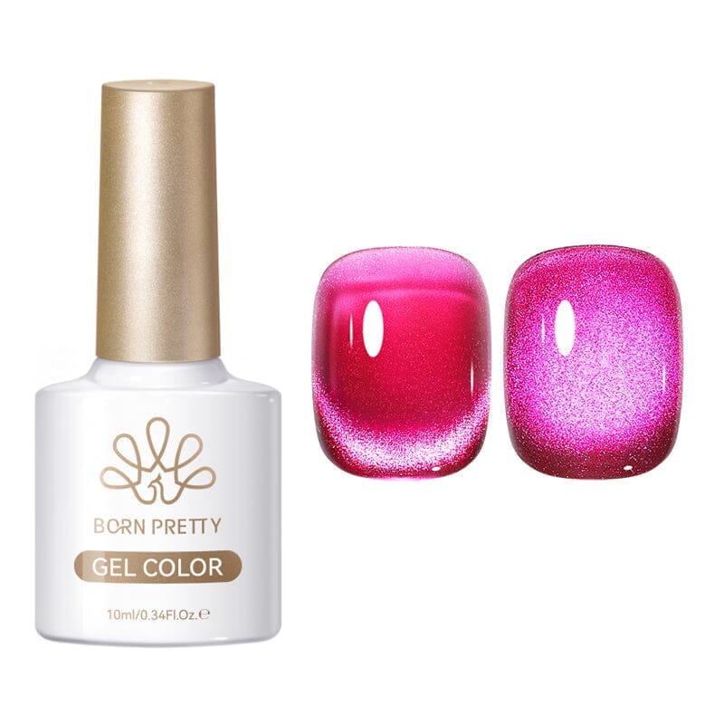 Cat Magnetic Gel MY112 Dark Plum Sauce 10ml Gel Nail Polish BORN PRETTY