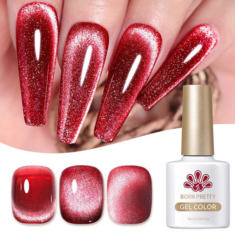 Amber Cat Magnetic Gel Polish 10ml Gel Nail Polish BORN PRETTY