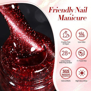 Amber Cat Magnetic Gel Polish 10ml Gel Nail Polish BORN PRETTY