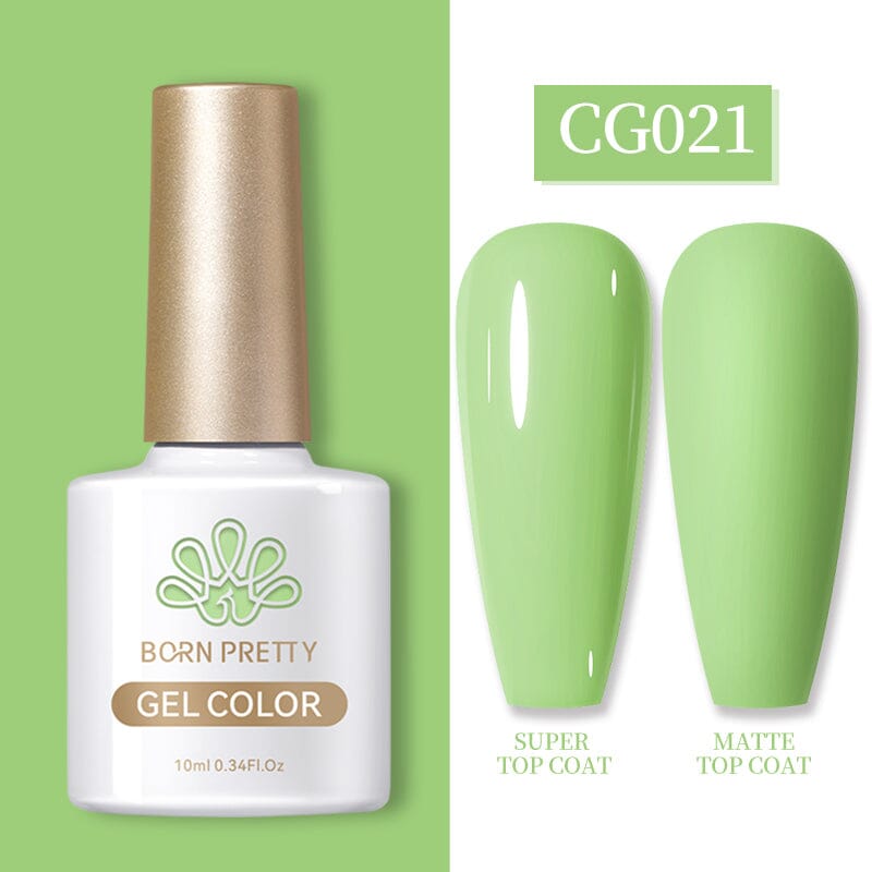 Silky White Gel Polish CG021 10ml Gel Nail Polish BORN PRETTY