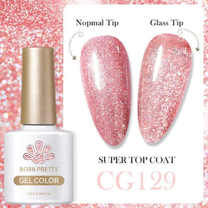 Glitter Color Gel Polish CG129 10ml Gel Nail Polish BORN PRETTY