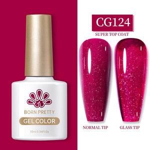 Glitter Color Gel Polish CG124 10ml Gel Nail Polish BORN PRETTY