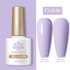 Purple Color Gel Polish CG046 10ml Gel Nail Polish BORN PRETTY