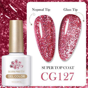 Glitter Color Gel Polish CG127 10ml Gel Nail Polish BORN PRETTY