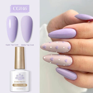 Purple Color Gel Polish CG046 10ml Gel Nail Polish BORN PRETTY