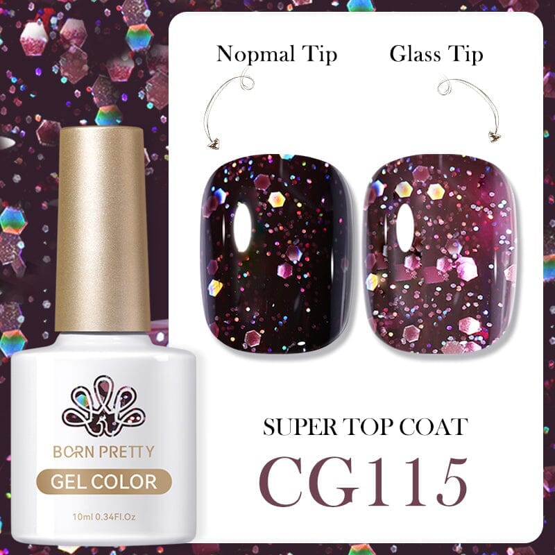 Glitter Color Gel Polish CG115 10ml Gel Nail Polish BORN PRETTY