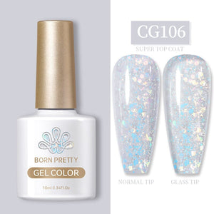 Glitter Color Gel Polish 10ml Gel Nail Polish BORN PRETTY