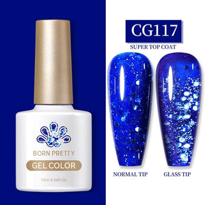 Glitter Color Gel Polish 10ml Gel Nail Polish BORN PRETTY CG117