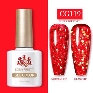 Glitter Color Gel Polish 10ml Gel Nail Polish BORN PRETTY