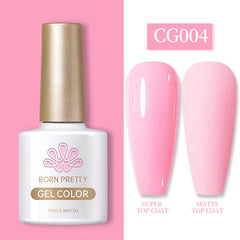 Pink Color Gel Polish CG004 10ml Gel Nail Polish BORN PRETTY