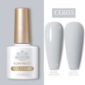 Grey Color Gel Polish CG055 10ml Gel Nail Polish BORN PRETTY