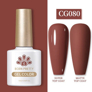 Brown Color Gel Polish CG080 10ml Gel Nail Polish BORN PRETTY