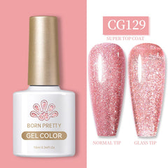 Glitter Color Gel Polish CG129 10ml Gel Nail Polish BORN PRETTY