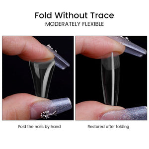 550pcs Medium Square Soft Gel Tips Nail Tips BP PRO