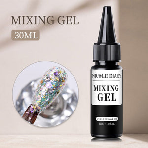 Multifunctional Mixing Gel 30ml Gel Nail Polish NICOLE DIARY