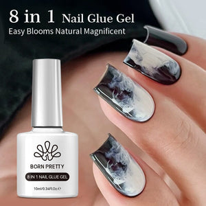 8 in 1 Nail Gel 10ml Base & Top Coat BORN PRETTY