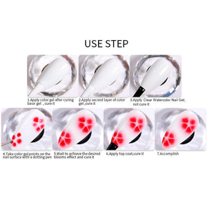 Watercolor Nail Gel 10ml Gel Nail Polish BORN PRETTY