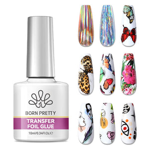 Transfer Foil Glue Gel 10ml Gel Nail Polish BORN PRETTY